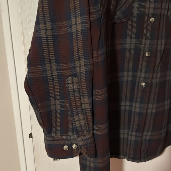 COPY - Vintage Fieldmaster Men's Large Plaid Flannel Button Down Shirt 100% cot… - Picture 5 of 8